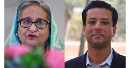 দেশে নেতাকর্মীদের বিপদে ফেলে ভারতে ছেলের সঙ্গে ঈদ উদযাপন হাসিনার