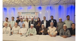 বিয়ানীবাজারের ভোটাদের সঙ্গে  ৪ প্রার্থীর মতবিনিময়