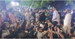 ড. ইউনূসের বাসভবন ঘিরে শিবির-এনসিপির অবস্থান