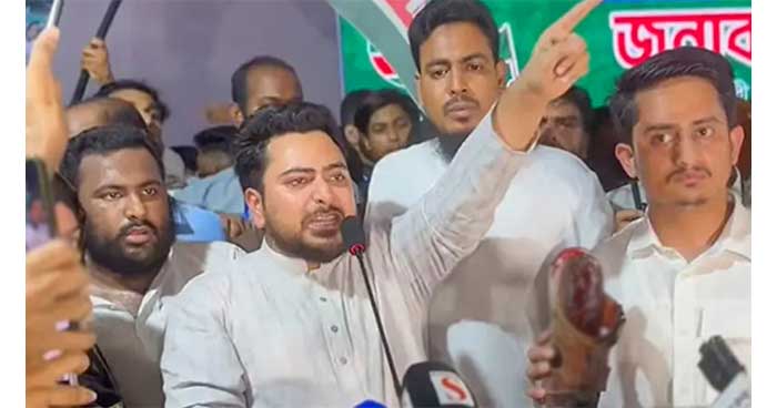 এনসিপির সমাবেশে বোমা বিস্ফোরণ