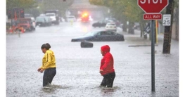 নিউইয়র্কে রেকর্ড বৃষ্টিপাত, বন্যায় ২ প্রাণহানি