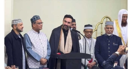 বাংলাদেশিদের ঈদের জামাতে মেয়র মামদানি বাংলাদেশিদের ঈদের জামাতে মেয়র মামদানি