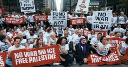 যুক্তরাষ্ট্রে ইসরাইলকে অস্ত্র বিক্রির প্রতিবাদে বিক্ষোভ, গ্রেফতার