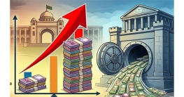বছরের ব্যবধানে দ্বিগুণ সরকারের ব্যাংকঋণ