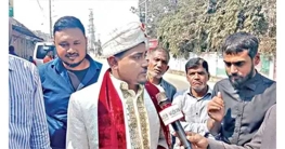 বর সেজে ভোট ও বিয়ে বর সেজে ভোট ও বিয়ে