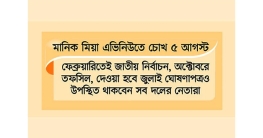 কাল ভোটের রোডম্যাপ