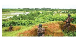 বান্দরবান সীমান্তে রোহিঙ্গা শিবিরে গোলাগুলি