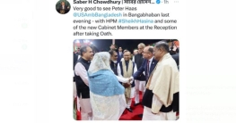 শেখ হাসিনাকে মার্কিন দূতের অভিনন্দন